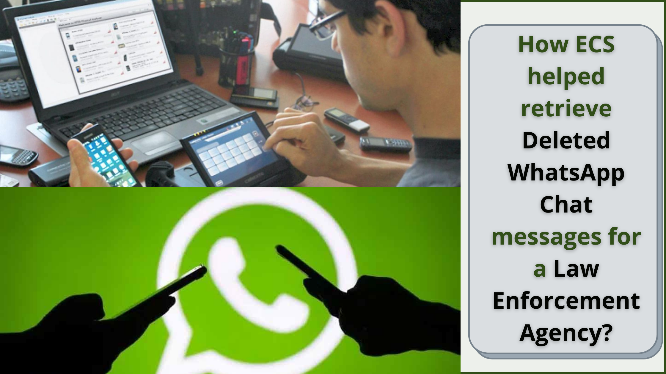 can police retrieve deleted whatsapp messages