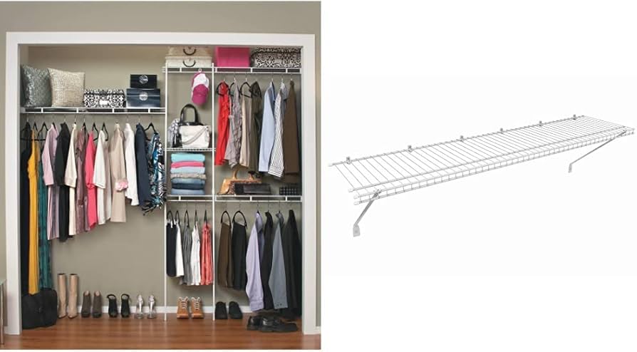 closetmaid 4 ft wire shelf