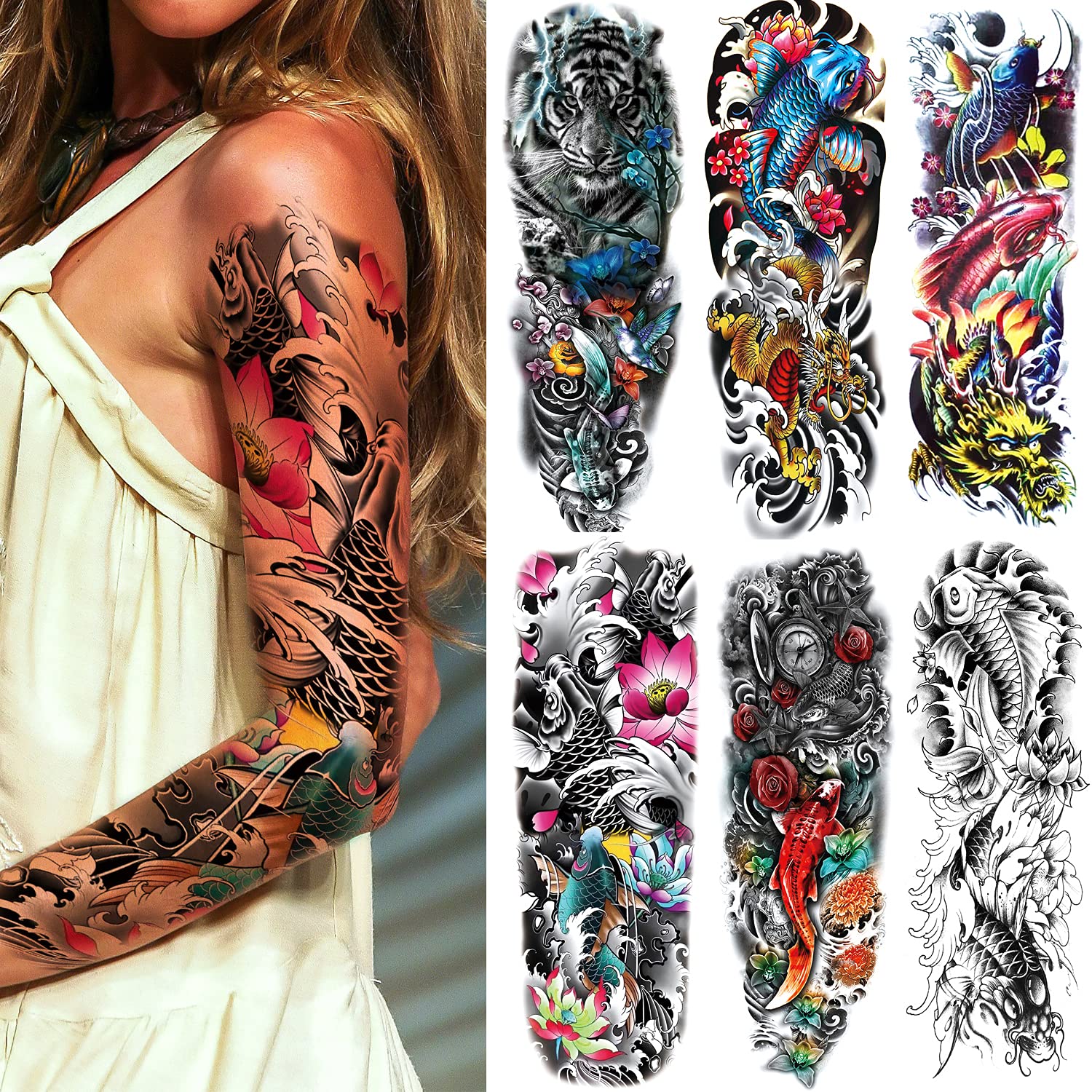 sleeve tattoo stickers