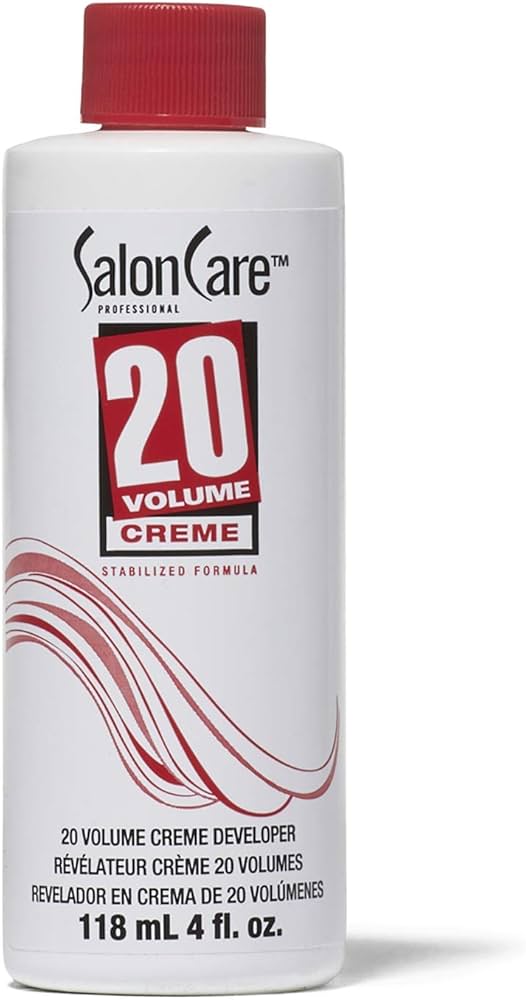 20 volume hair developer