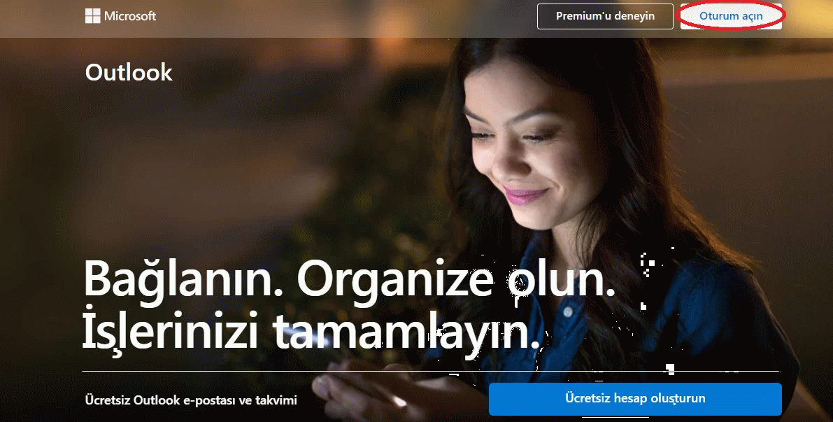 hotmail oturum aç outlook