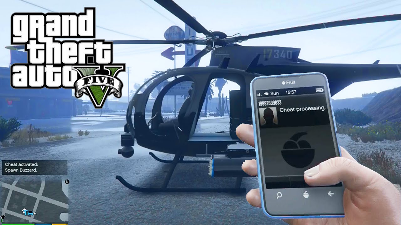 helicopter cheat gta 5 ps4