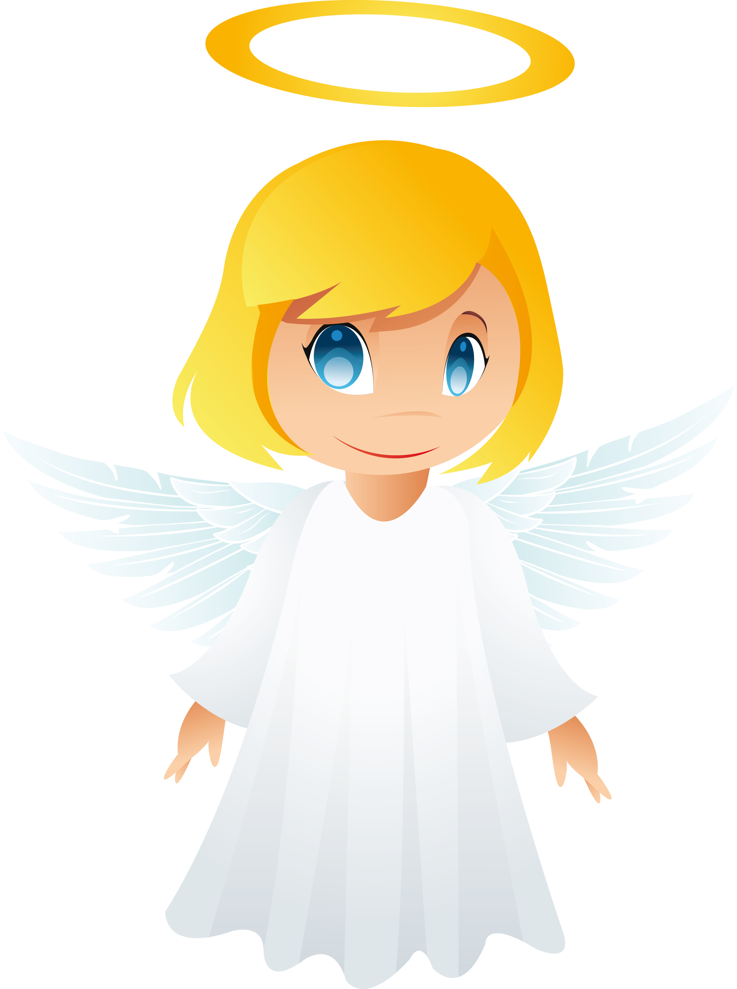 clip art of an angel