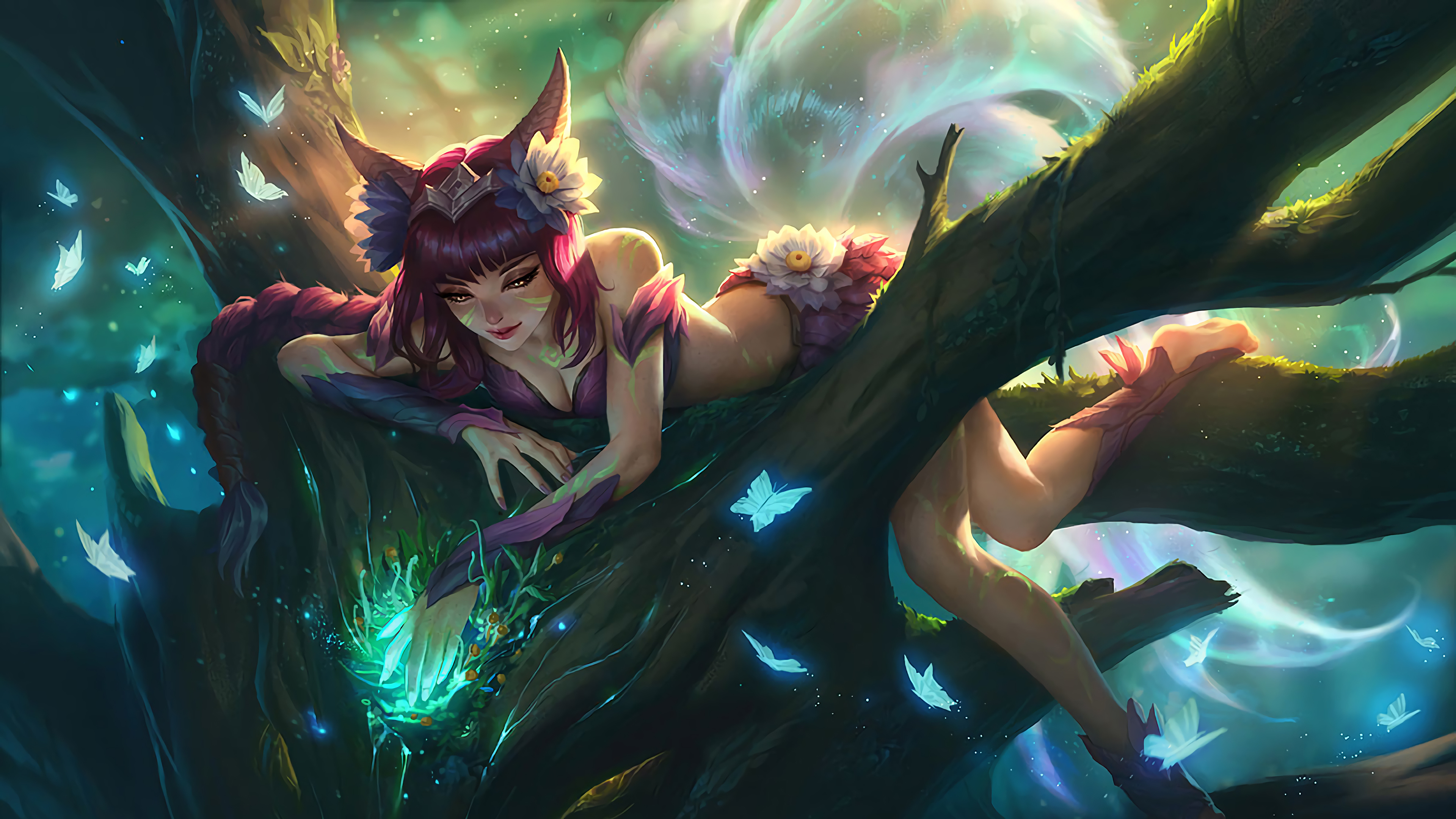 ahri wallpaper