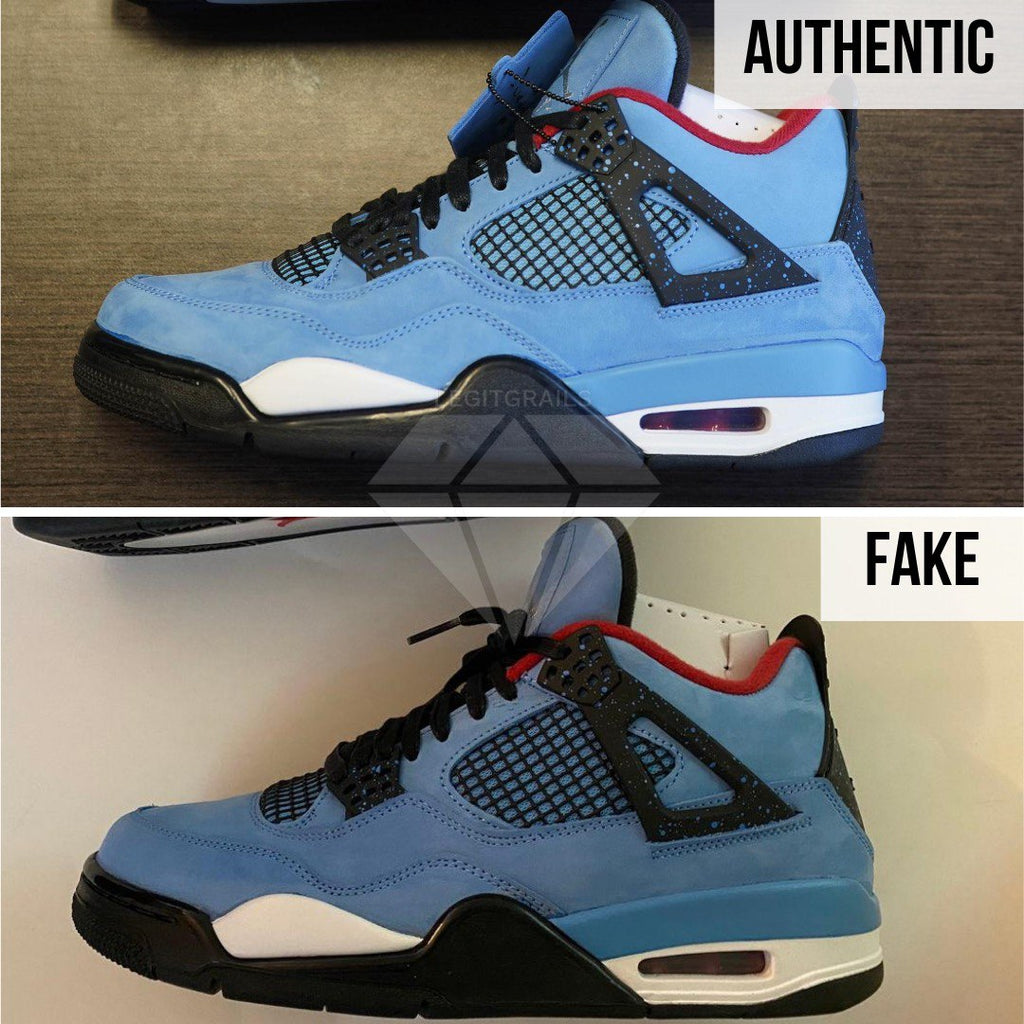 air jordan 4 real vs fake