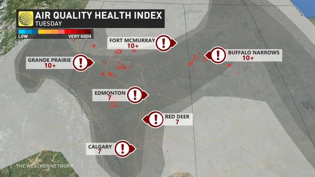 air quality index fort mcmurray