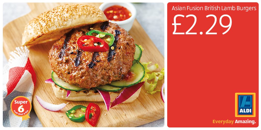 aldi lamb burgers