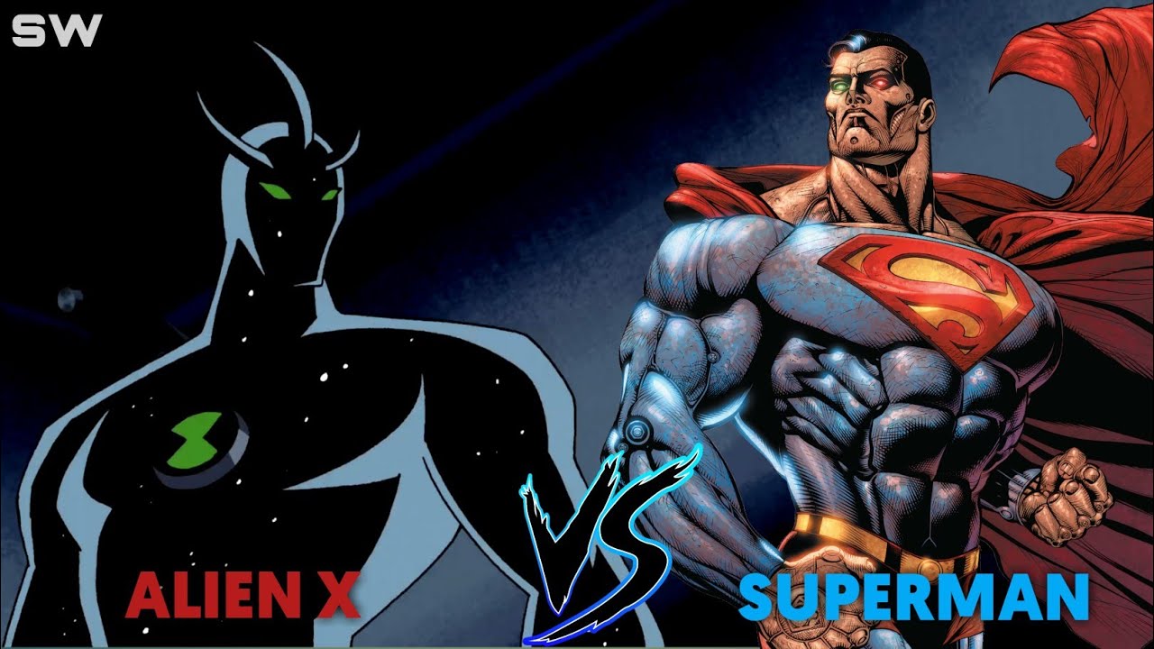 alien x vs superman