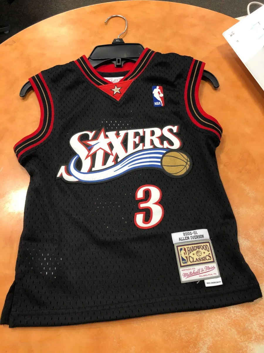 allen iverson black jersey