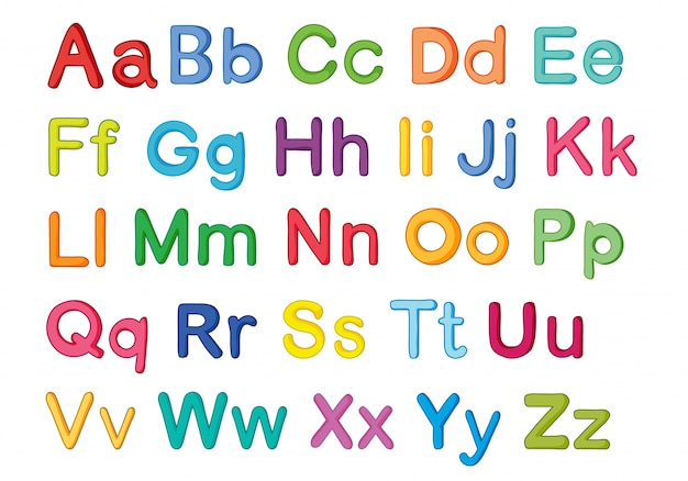 alphabet cartoon pictures