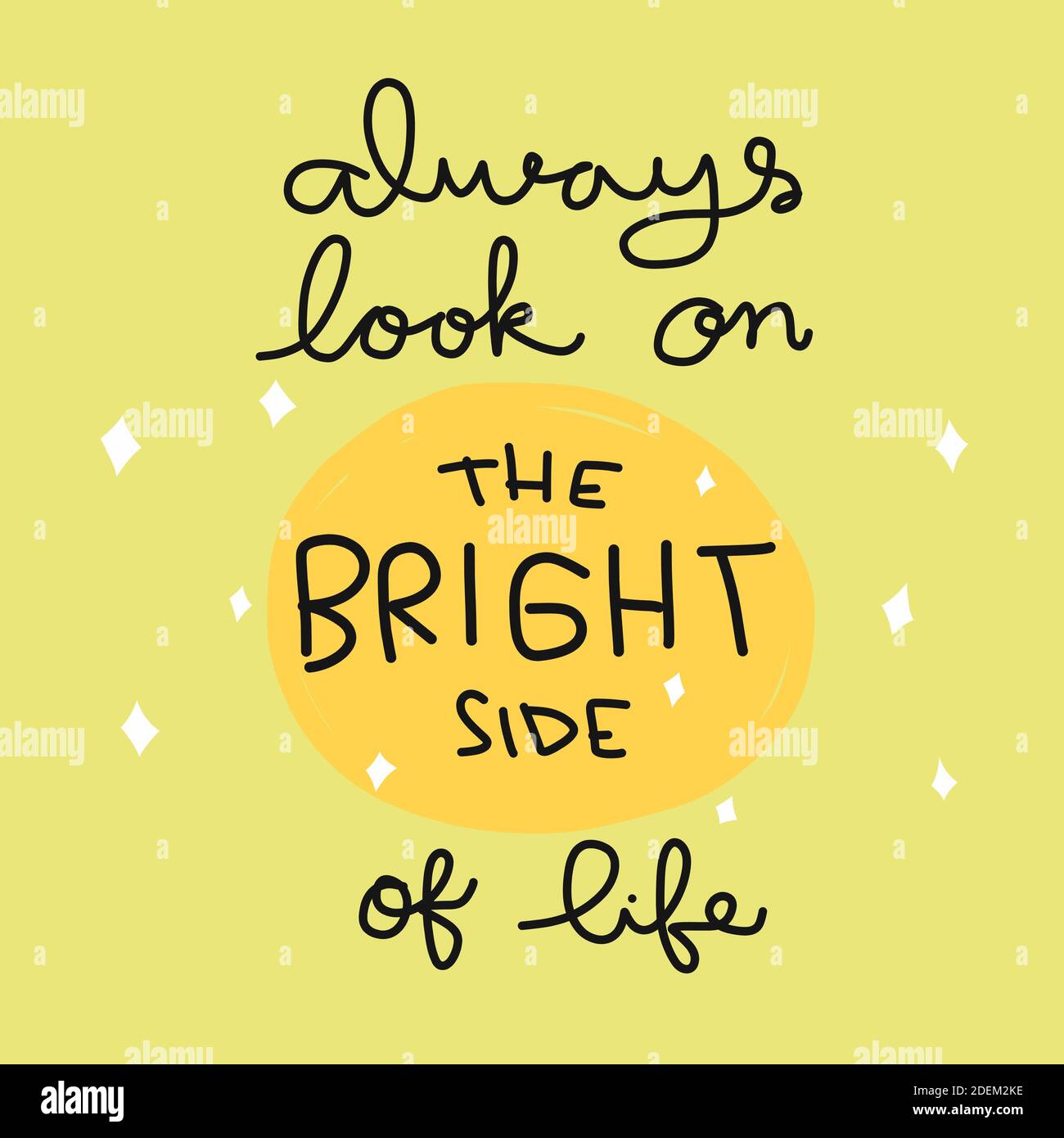 always look on the bright side of life traduction