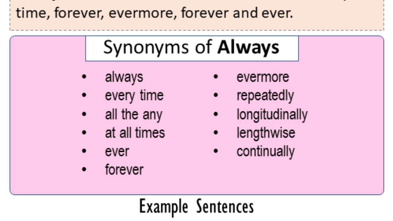 always synonym