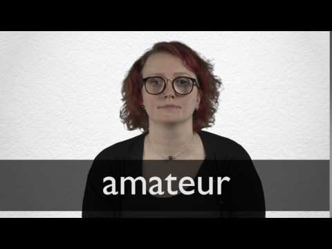 amatuer thesaurus