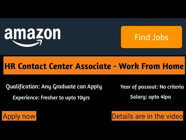 amazon hr contact no