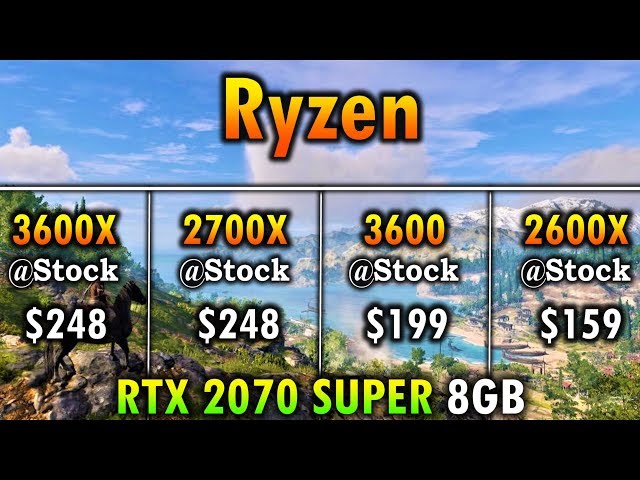 amd ryzen 5 3600x vs ryzen 7 2700x