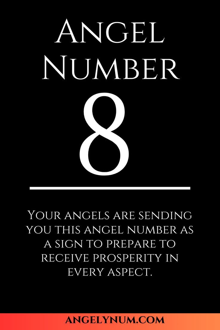 angel number 8