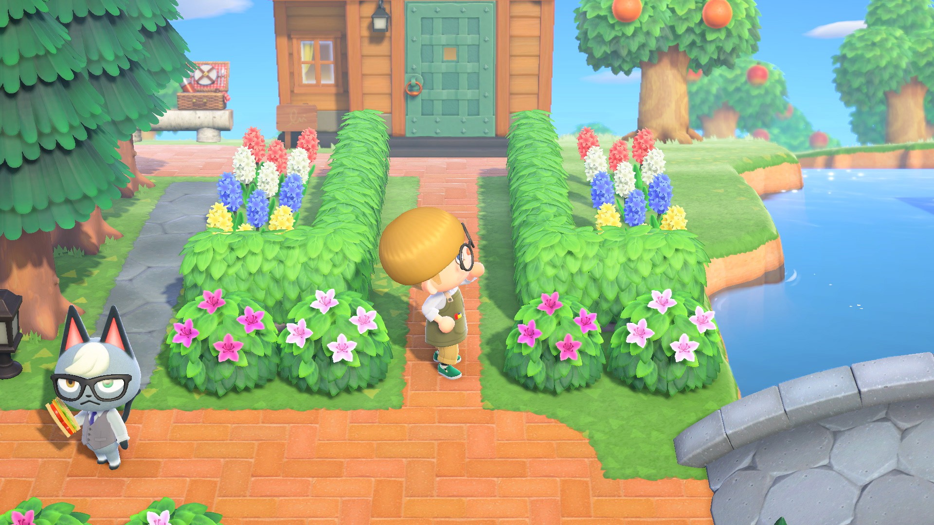 animal crossing fence