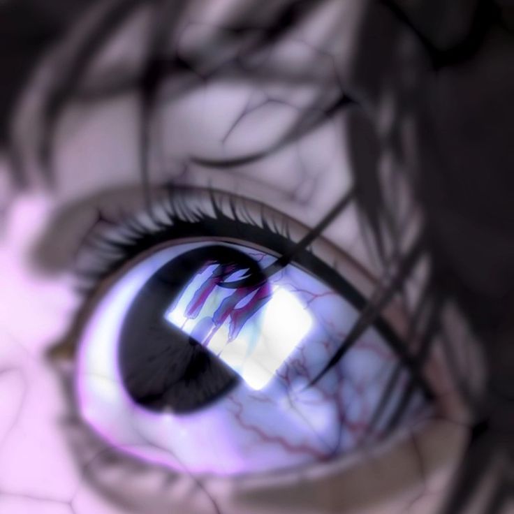 anime eye glare