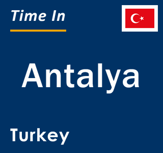 antalya time zone