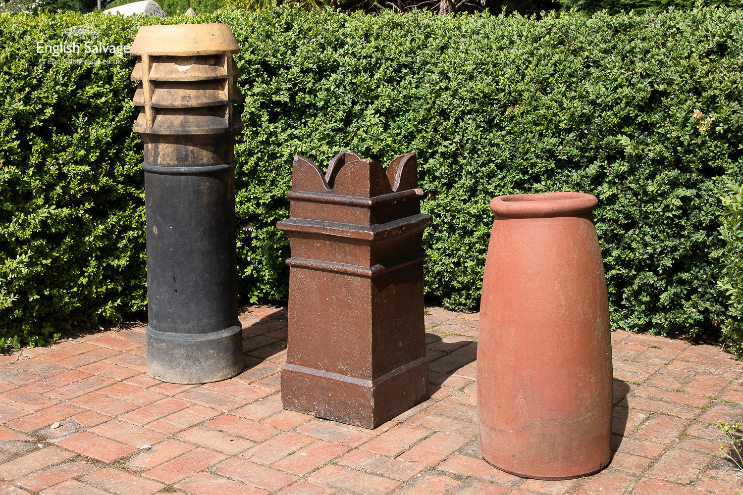 antique chimney pots