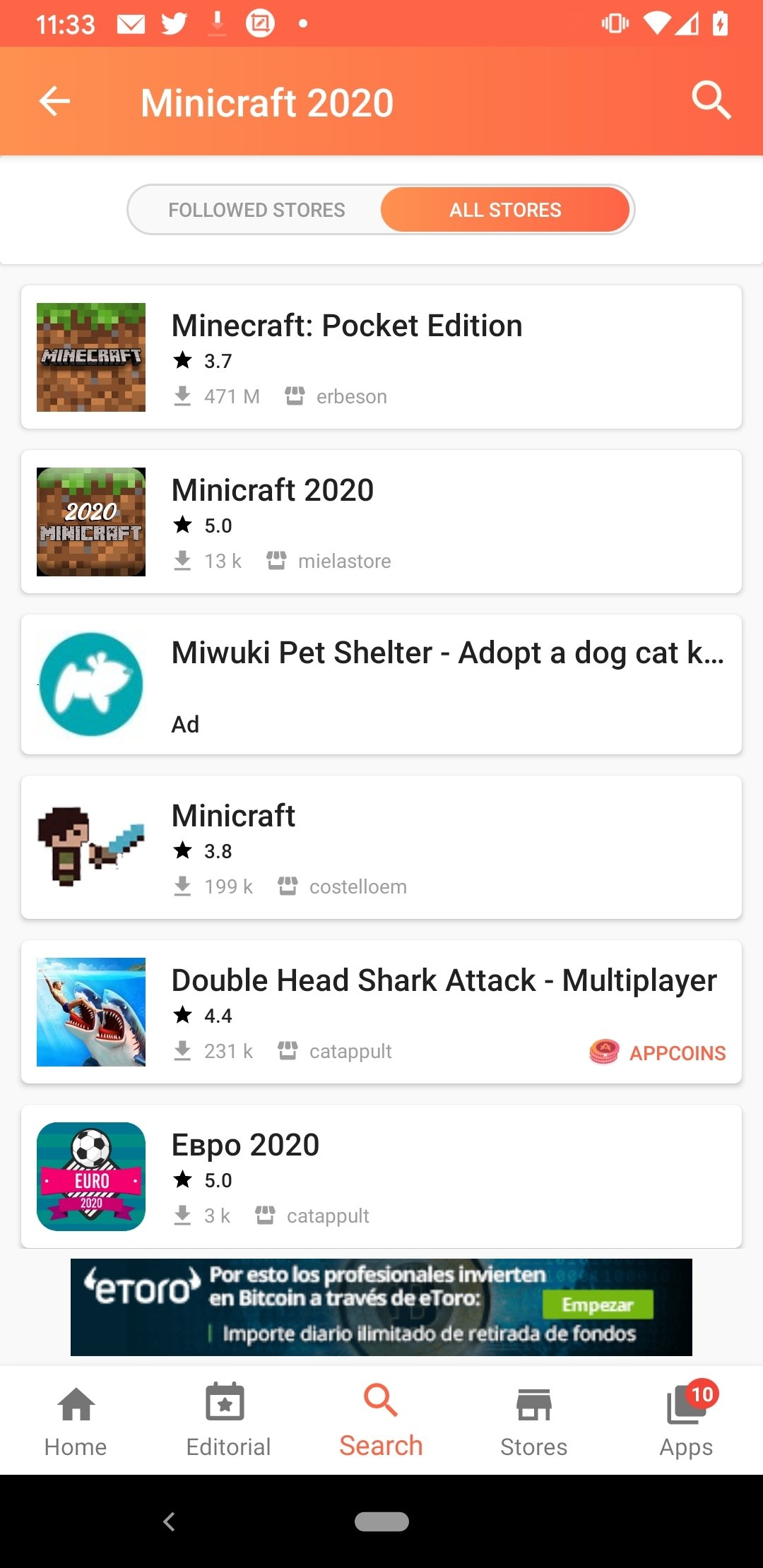 aptoide store