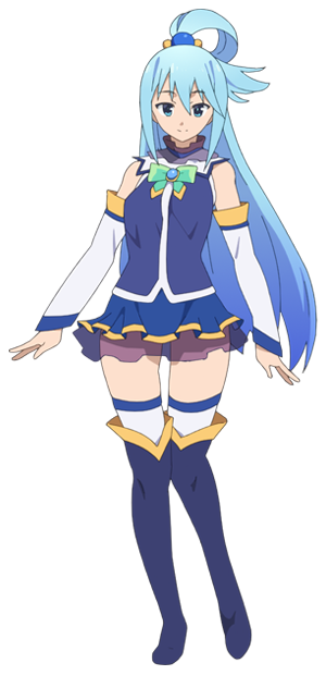 aqua age konosuba