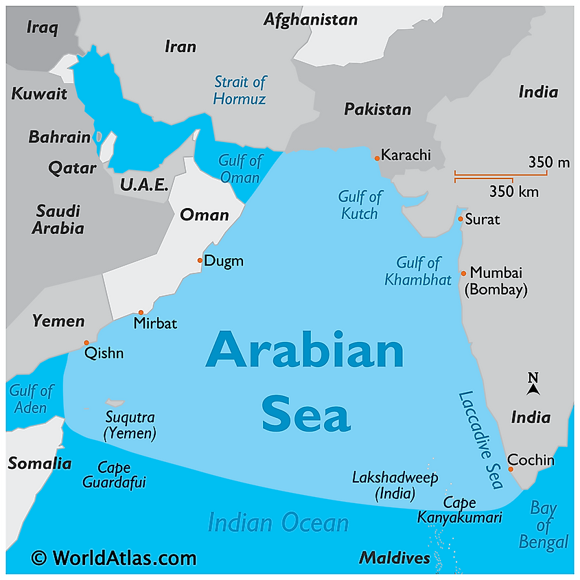 arabi samudra map