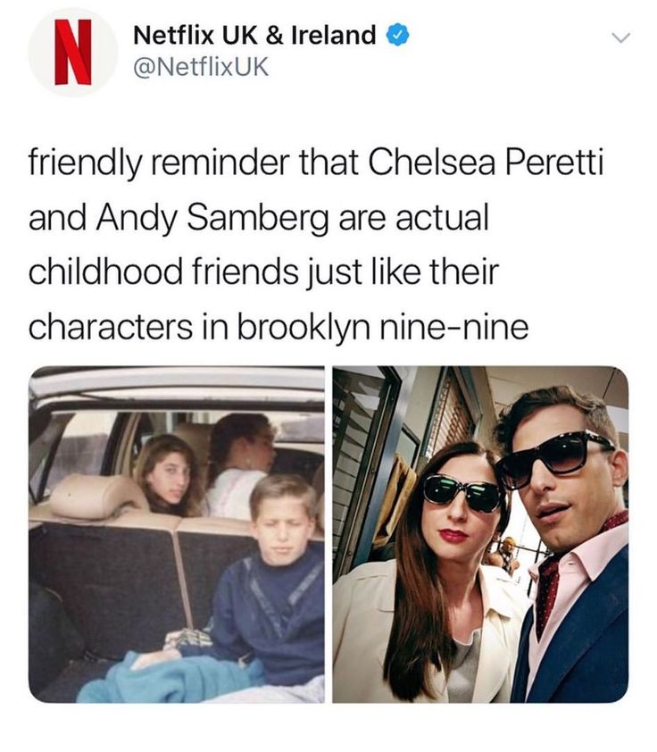 are chelsea peretti and andy samberg related