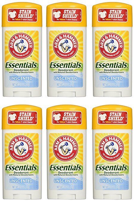 arm & hammer essentials deodorant unscented