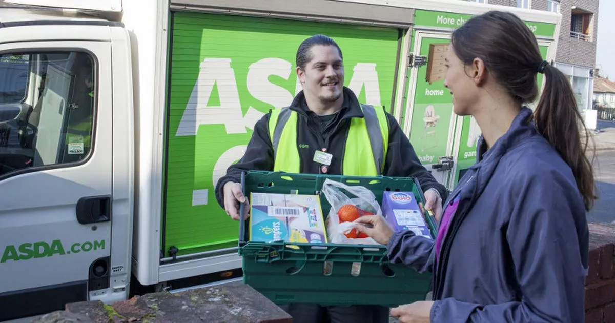 asda delivery driver pay rate