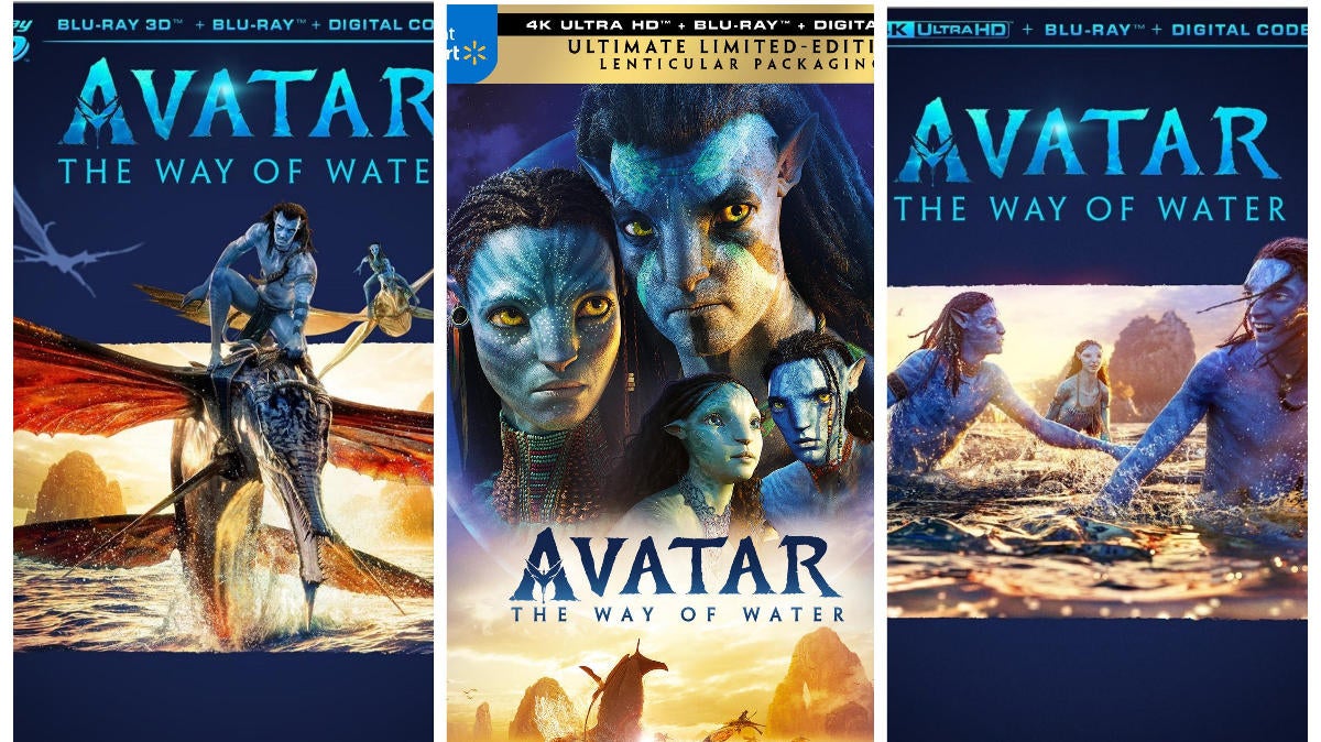 avatar the way of water 3d blu ray