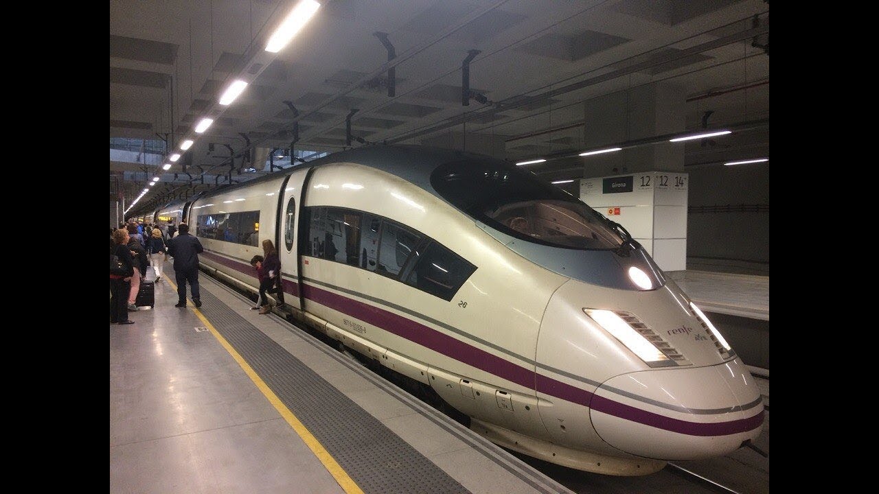 ave train barcelona to girona