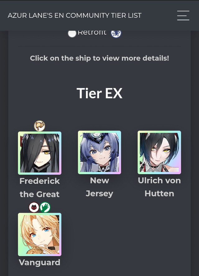 azur lane community tier list