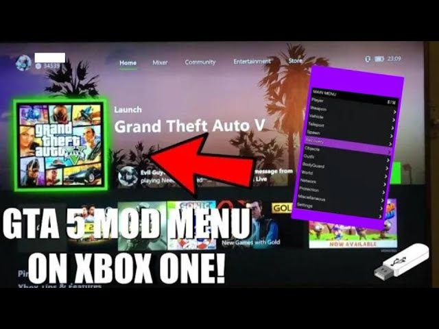 can you mod gta 5 on xbox one