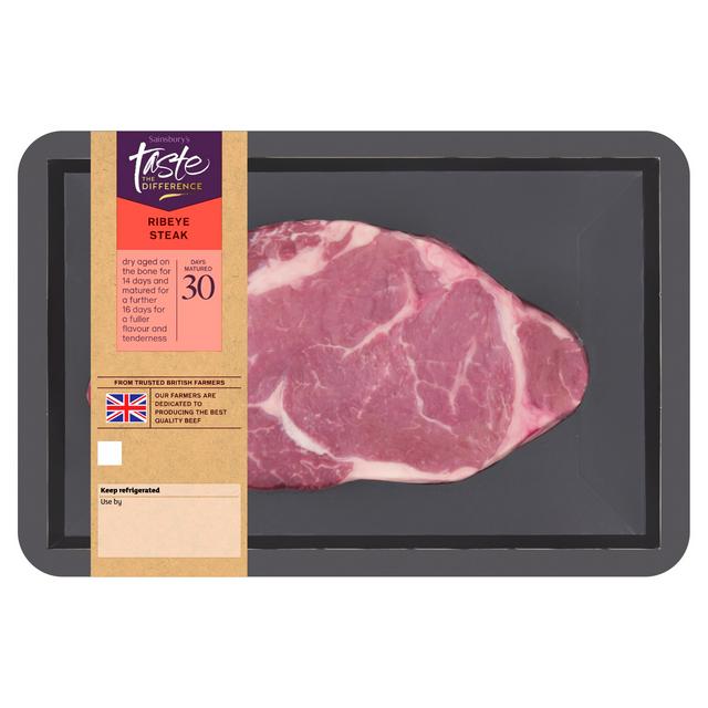 sainsburys ribeye steak