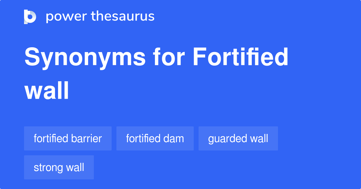 fortification synonym