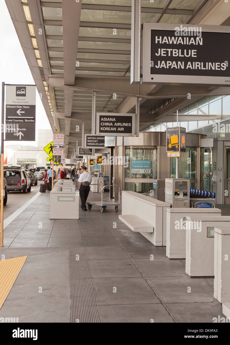 sfo international departures