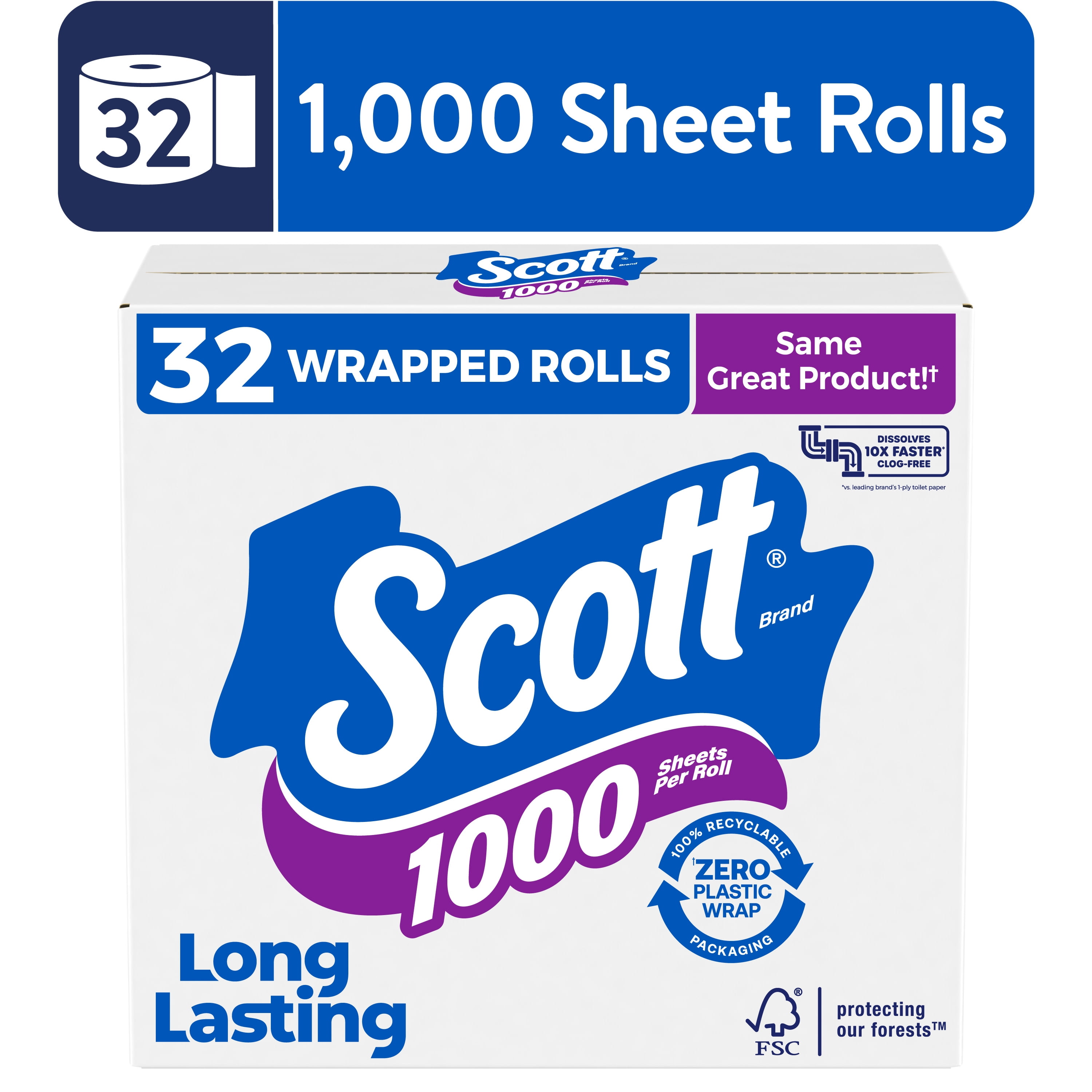 scott toilet paper 1000 sheets