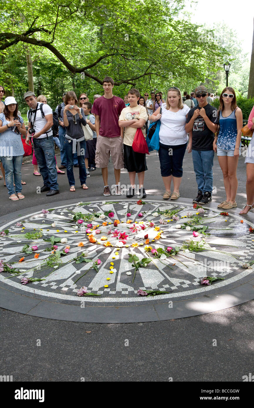 john lennon memorial nyc