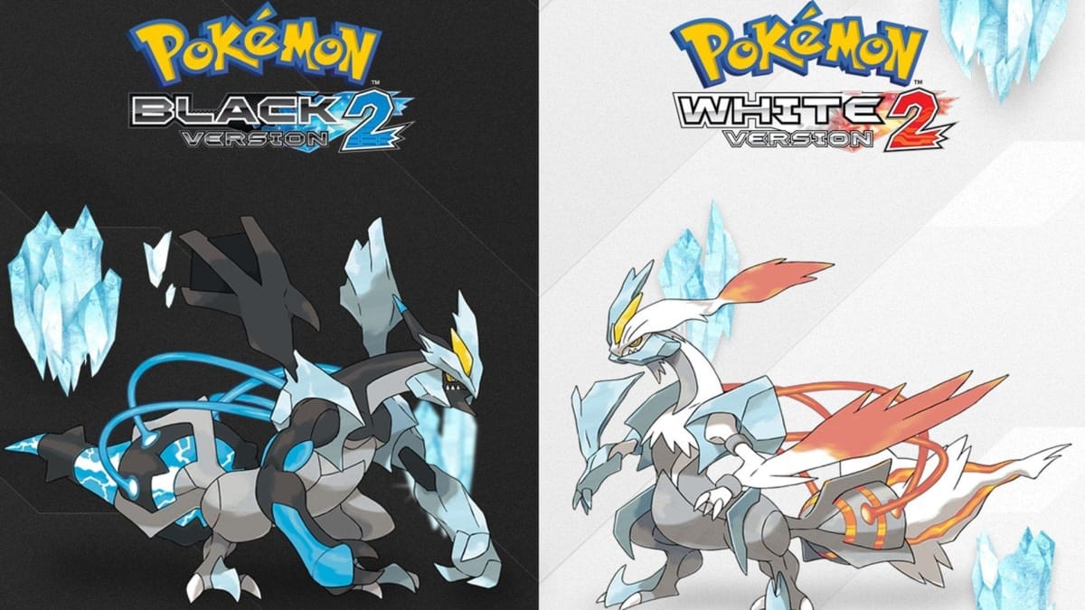 pokemon white 2 legendaries