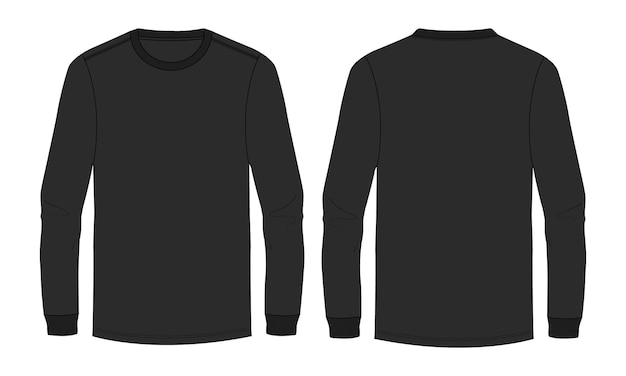 long sleeve shirt vector free