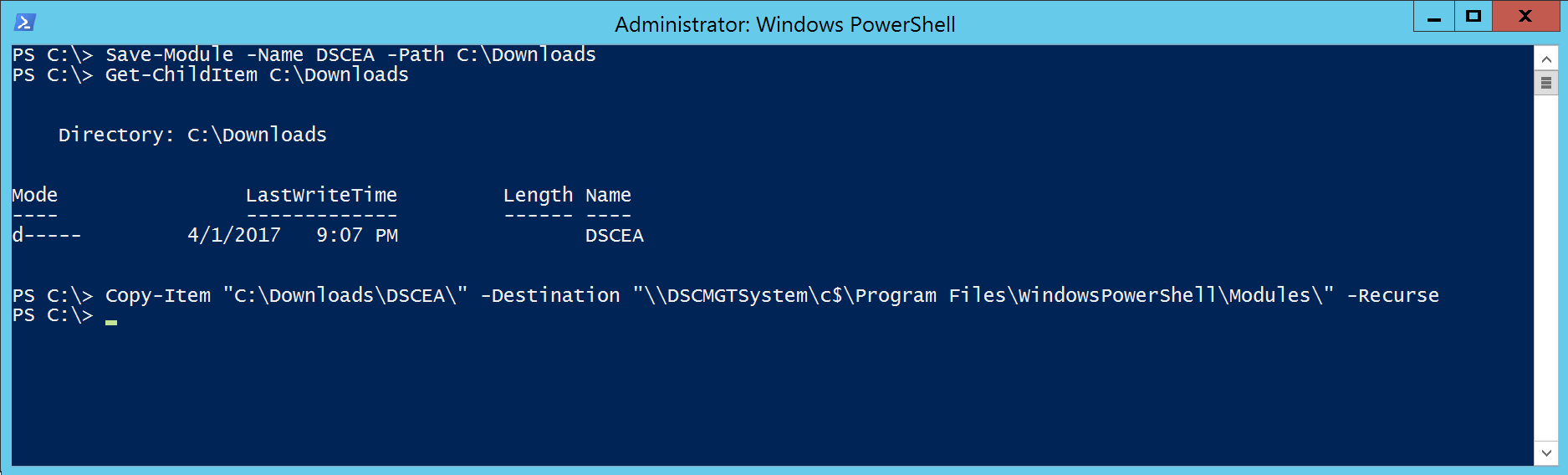 powershell gallery