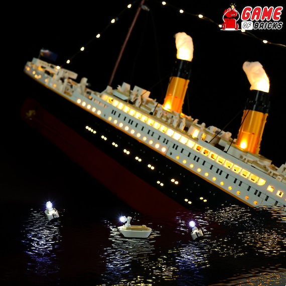 lego titanic lighting kit