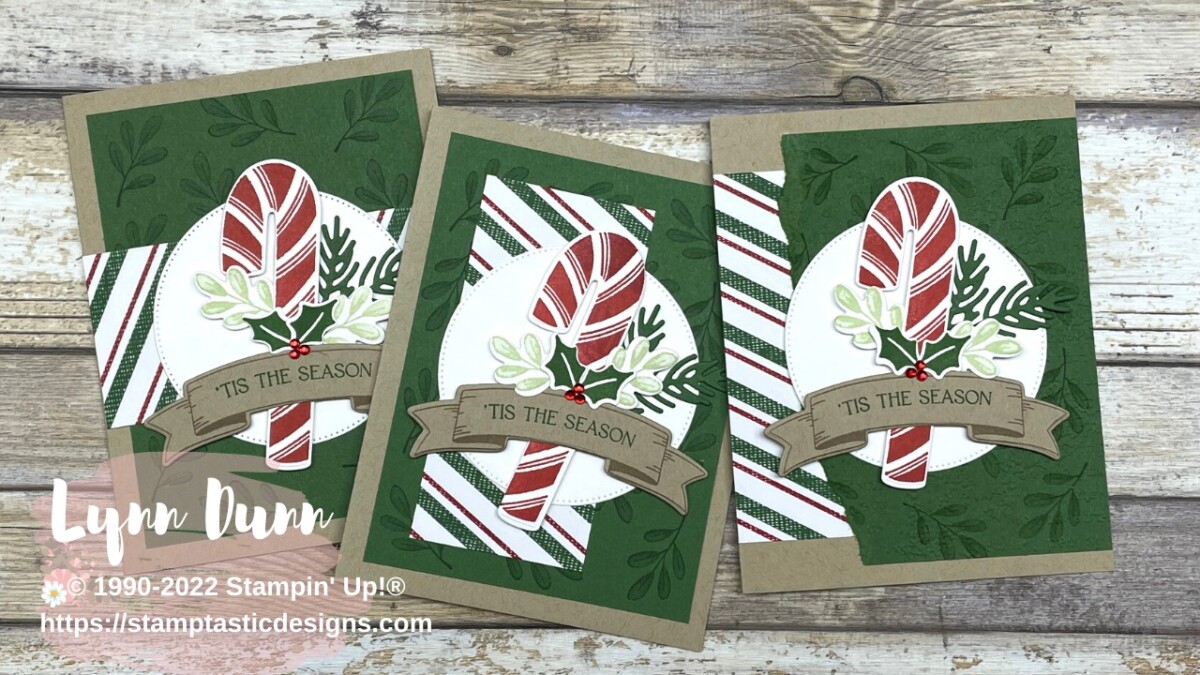 stampin up xmas cards