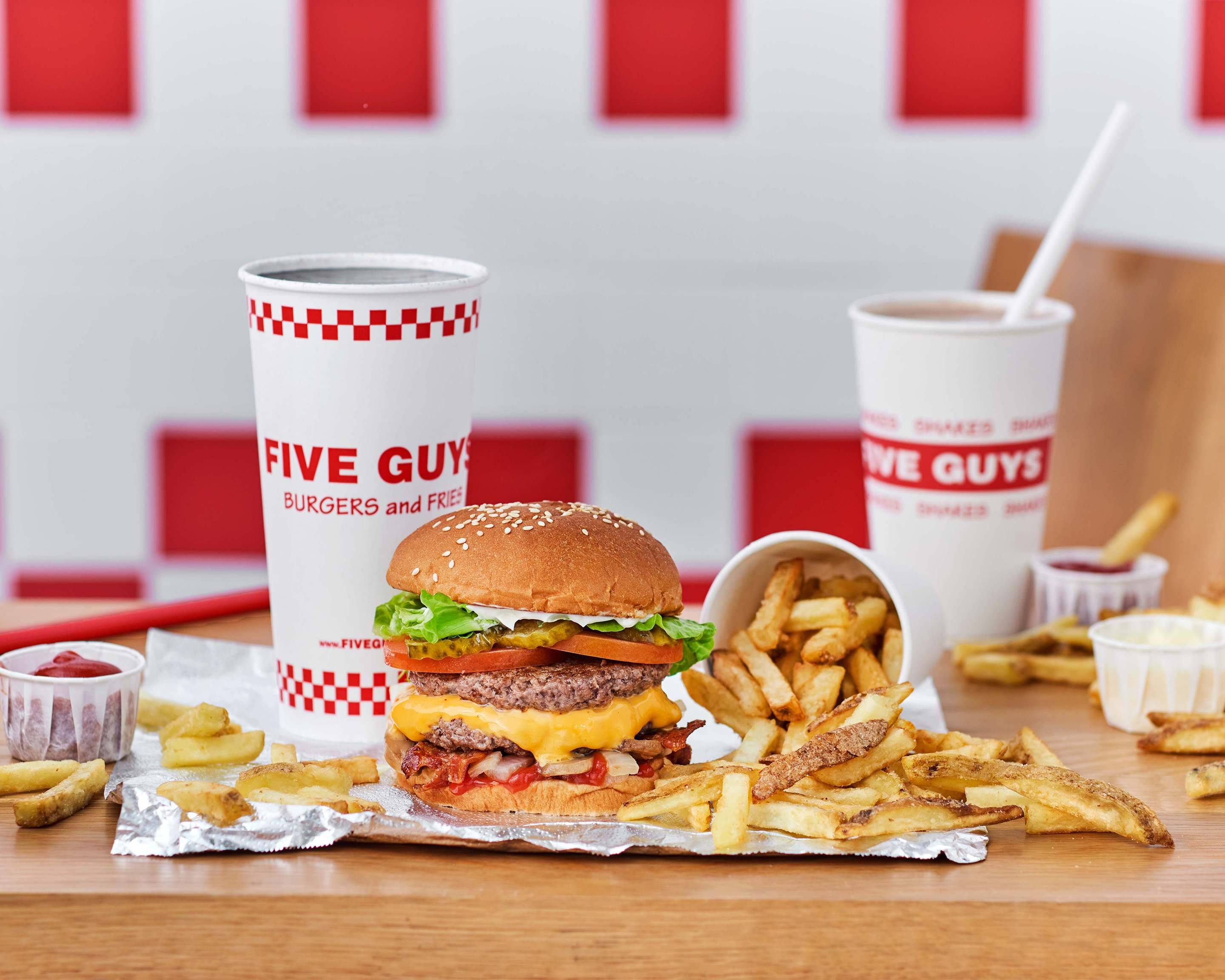 menu five guys carta