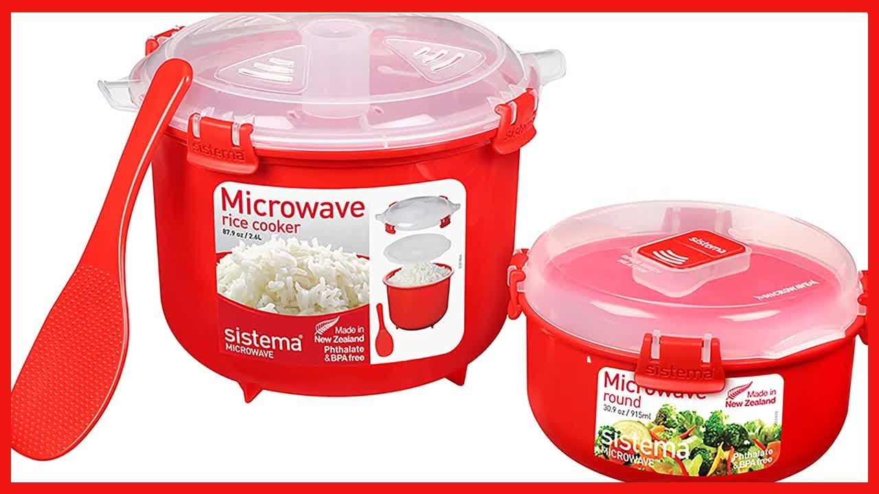 sistema rice steamer microwave