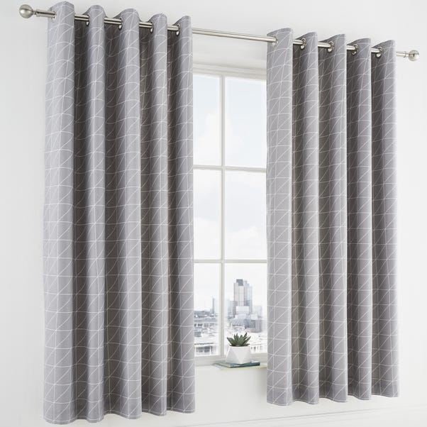 grey curtains dunelm