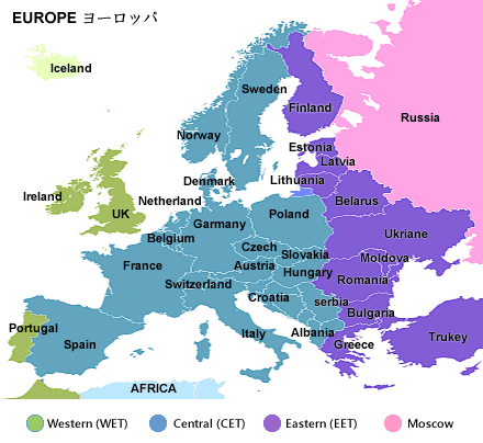 what time zone is london