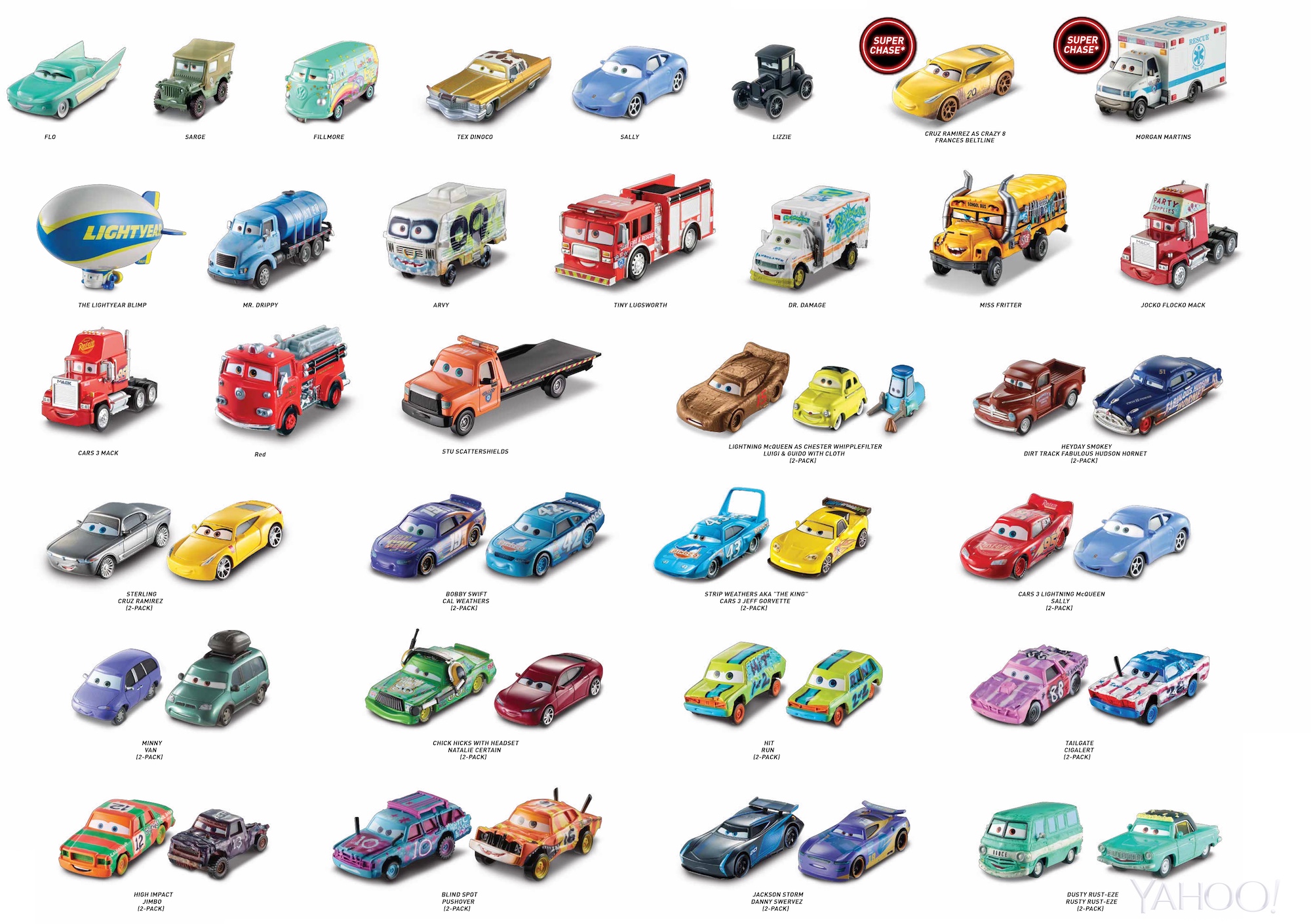 toy cars 3 cars