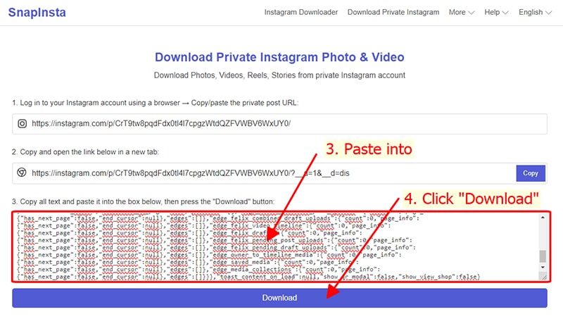 ig private account downloader